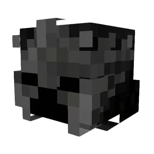 SleeperAgent88 Minecraft avatar head, 3D render
