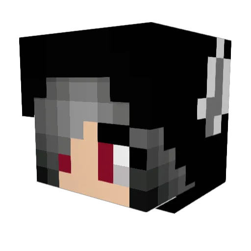 SleeperEra Minecraft avatar head, 3D render