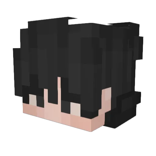 SleepingEnjoyer Minecraft avatar head, 3D render