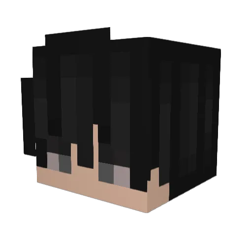 SleepyAsylum Minecraft avatar head, 3D render