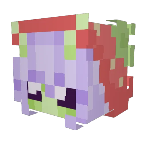SleepyBre Minecraft avatar head, 3D render