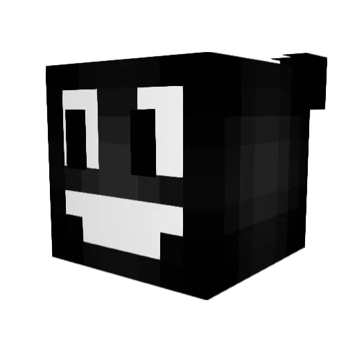 SleepyDazzle Minecraft avatar head, 3D render