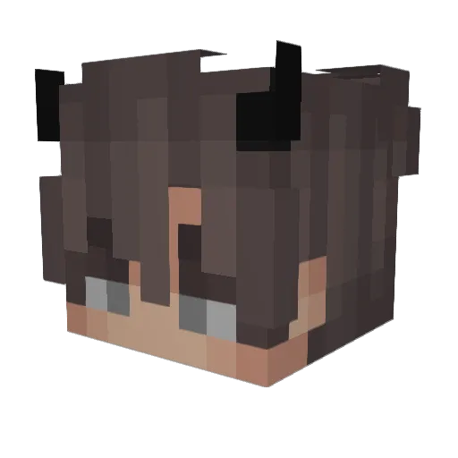 SleepyJoe19 Minecraft avatar head, 3D render