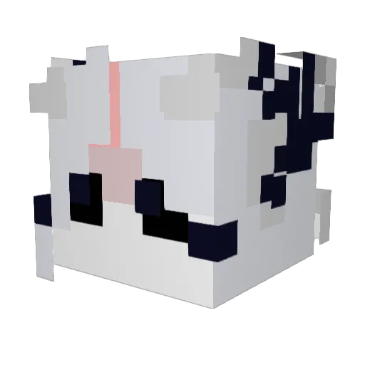 SleepyKubz Minecraft avatar head, 3D render