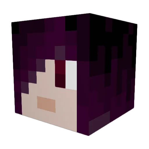 SleepyNettle Minecraft avatar head, 3D render