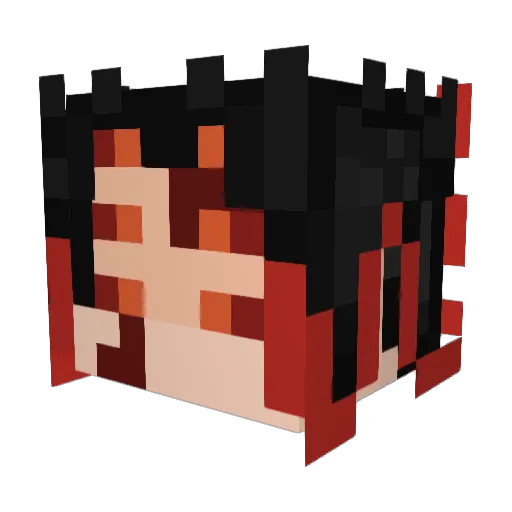 SleepyPigZ Minecraft avatar head, 3D render
