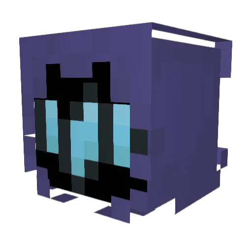 SleepyS3b Minecraft avatar head, 3D render