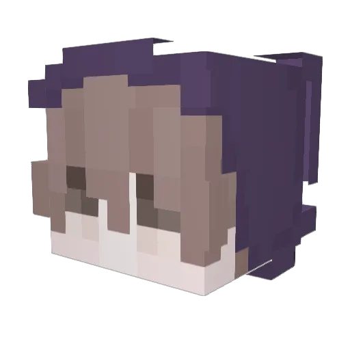 Sleepy_ASB Minecraft avatar head, 3D render
