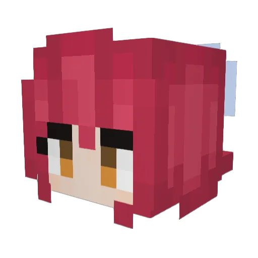 Sleepy_Crest Minecraft avatar head, 3D render