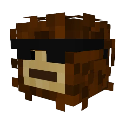 Sleepy_Hollow257 Minecraft avatar head, 3D render