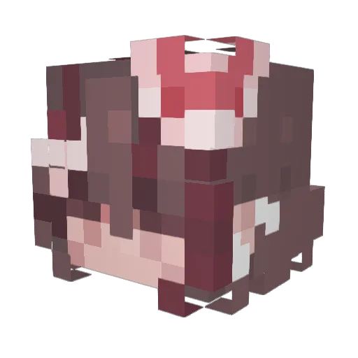 Sleepy_Laz Minecraft avatar head, 3D render