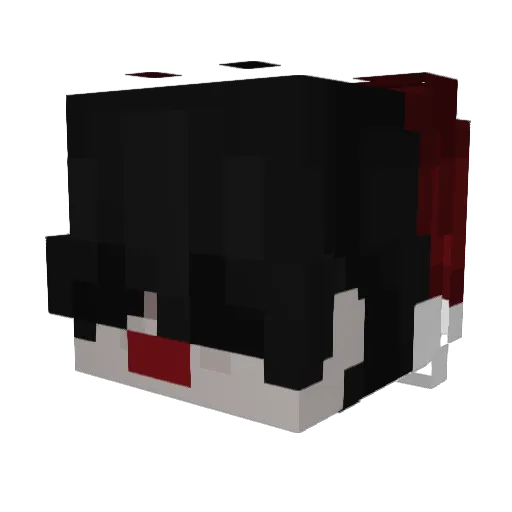 Sleepyszz Minecraft avatar head, 3D render