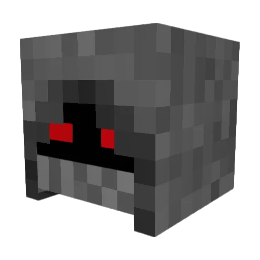 Sleet23 Minecraft avatar head, 3D render