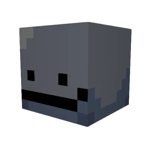Sleeter101 Minecraft avatar head, 3D render