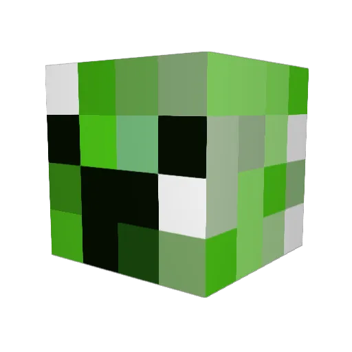 SleezusChristt Minecraft avatar head, 3D render