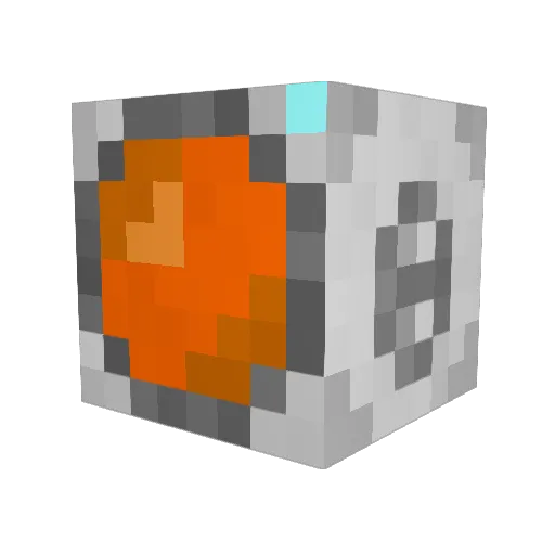 Slefington Minecraft avatar head, 3D render