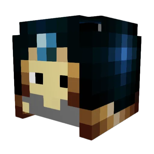 Sleidesince1821 Minecraft avatar head, 3D render
