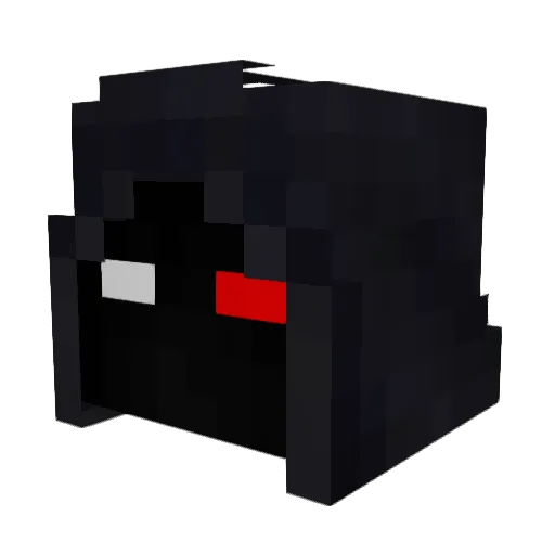Slej521 Minecraft avatar head, 3D render