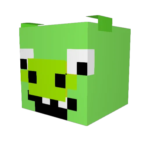 SlenderArrow755 Minecraft avatar head, 3D render