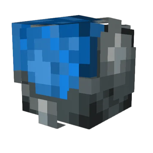 Slenderp224 Minecraft avatar head, 3D render