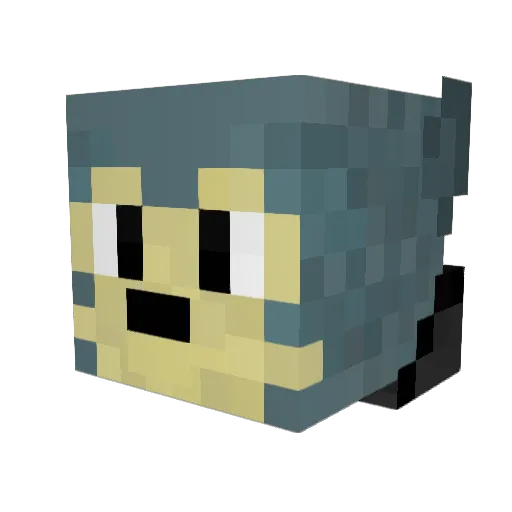 Slenderslayer88 Minecraft avatar head, 3D render