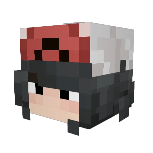 Slepy_Hollow Minecraft avatar head, 3D render
