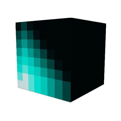 SleqzMC Minecraft avatar head, 3D render