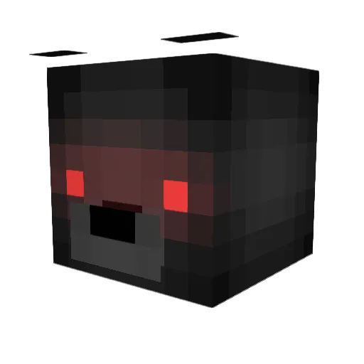 Sletursi Minecraft avatar head, 3D render