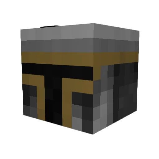 Sleviin Minecraft avatar head, 3D render