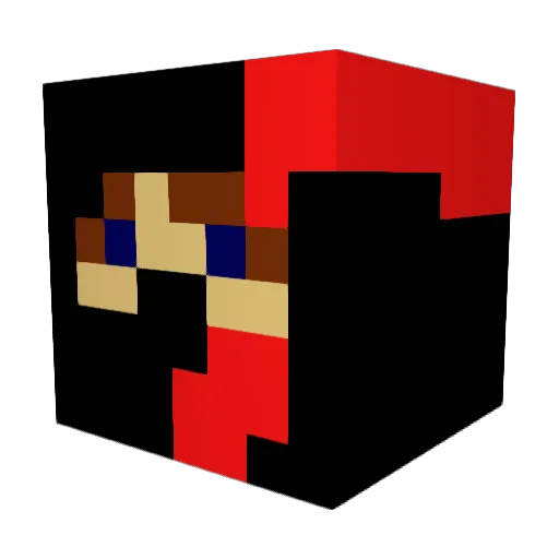 Slezyr Minecraft avatar head, 3D render