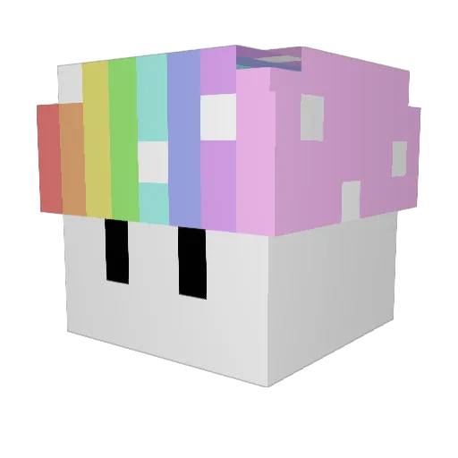 Slgnature76 Minecraft avatar head, 3D render