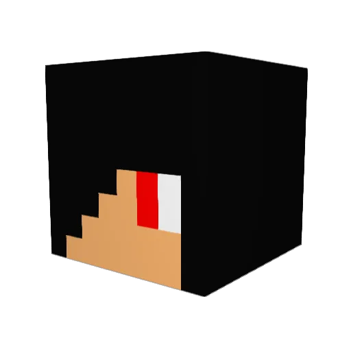 SlicKKunt69 Minecraft avatar head, 3D render