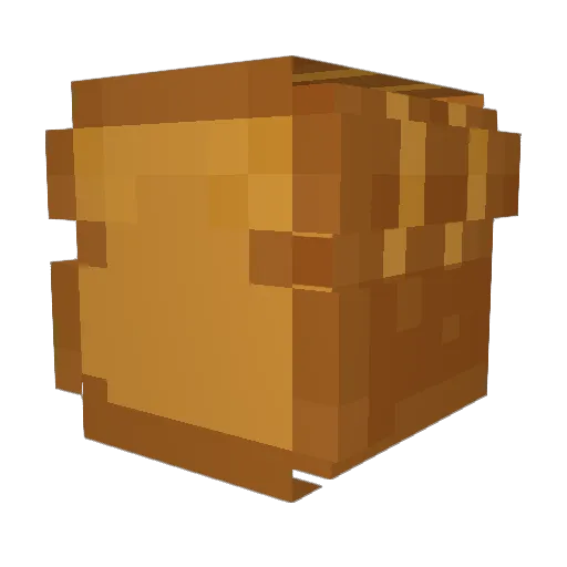 SliceOBread Minecraft avatar head, 3D render