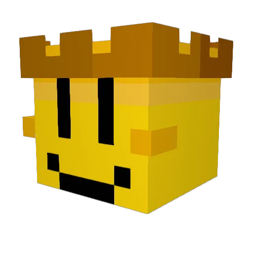 SlicedPizzaPie Minecraft avatar head, 3D render