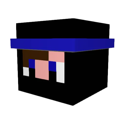 Sliceofbread2 Minecraft avatar head, 3D render