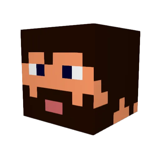 SlickApe69 Minecraft avatar head, 3D render