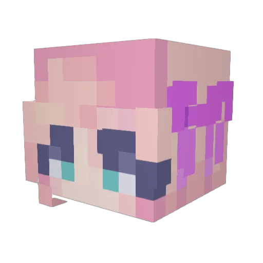 SlientKilleR98 Minecraft avatar head, 3D render