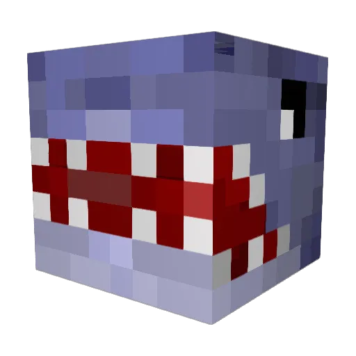 SlimJesus7 Minecraft avatar head, 3D render