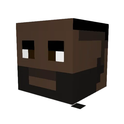 SlimReaper69 Minecraft avatar head, 3D render