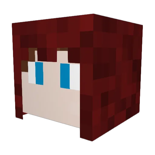 SlimStick227 Minecraft avatar head, 3D render