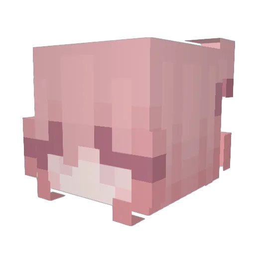 Slimbread666 Minecraft avatar head, 3D render