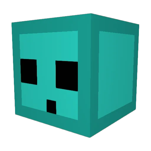SlimeBoy6937 Minecraft avatar head, 3D render