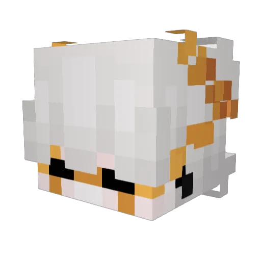 SlimeGuy62 Minecraft avatar head, 3D render