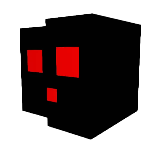 SlimeIsRed Minecraft avatar head, 3D render