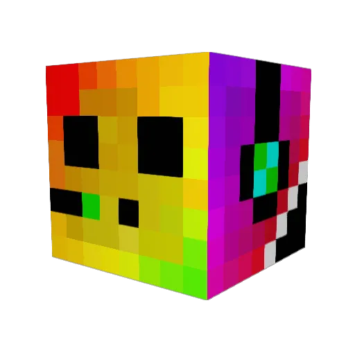 SlimeLP2013 Minecraft avatar head, 3D render