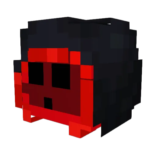 SlimeZZZ99 Minecraft avatar head, 3D render