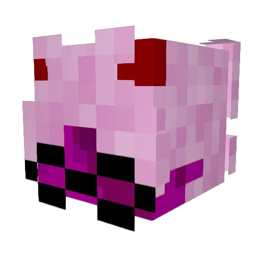 Slime_Guy123 Minecraft avatar head, 3D render