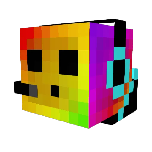 Slimeboy999 Minecraft avatar head, 3D render