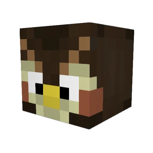 Minecraft-Avatar von Slimecrumb: Kopf als 3D-Render