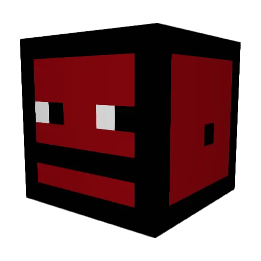 Slimey8156 Minecraft avatar head, 3D render
